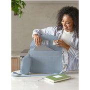 Elegante borsa raccoglicavi e laptop Stackers - Blu scuro