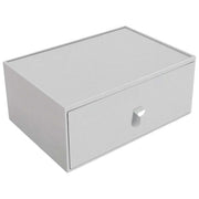 Organizer per trucchi supersize con cassetto profondo Stackers - Grigio ghiaia