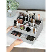 Organizer per trucchi supersize Stackers - Grigio ghiaia