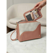 Set di 2 borse per la toilette Stackers Wave - Desert Orange