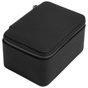 Scatola porta orologi da viaggio media con cerniera Stackers - nera