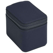 Mini scatola per orologi da viaggio con cerniera Stackers - blu navy