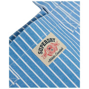 Borsa tote a righe Oxford Superdry & Co - Broker Blue Stripe
