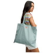 Borsa tote Superdry & Co Oxford a righe - menta piperita/righe bianche gesso