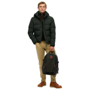 Zaino Superdry & Co Tarp ricamato - Nero/Verde kaki