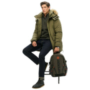 Zaino ricamato Superdry & Co Tarp - Verde oliva