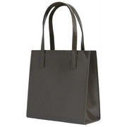Borsa Icon piccola Ted Baker Crinion Crinkle - Grigio medio