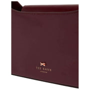 Borsa a tracolla Ted Baker Curlo con dettaglio fiocco - Rosso scuro