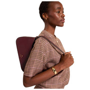 Borsa a tracolla Ted Baker Curlo con dettaglio fiocco - Rosso scuro