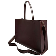Borsa Iconna Webbing extra large di Ted Baker - Marrone Cioccolato