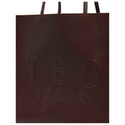 Borsa Iconna Webbing extra large di Ted Baker - Marrone Cioccolato