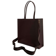Borsa Icony Webbing grande di Ted Baker - Marrone Cioccolato