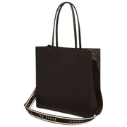 Borsa Icony Webbing grande di Ted Baker - Jet Black