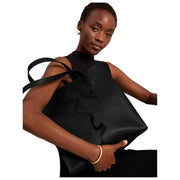 Borsa Icon grande Jenncon Bow di Ted Baker - Nera