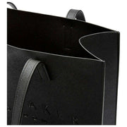 Borsa Icon grande Soocon Crosshatch di Ted Baker - Nera