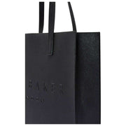 Borsa Icon grande Soocon Crosshatch di Ted Baker - Nera