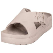 Tote Sandali SOLBOUNCE Bounce Cross con fibbia frontale - Beige tortora