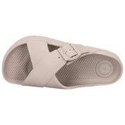 Tote Sandali SOLBOUNCE Bounce Cross con fibbia frontale - Beige tortora
