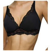 Bralette con ciondolo Triumph Amourette - nera