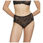Maxi slip Triumph Amourette Charm - neri