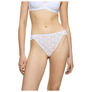 Slip Tai a gamba alta Triumph Amourette - Bianco