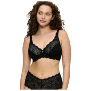 Reggiseno in pizzo con ferretto Triumph Amourette - Nero