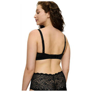 Reggiseno in pizzo con ferretto Triumph Amourette - Nero
