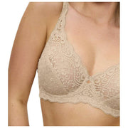 Reggiseno in pizzo con ferretto Triumph Amourette - Pelle Beige