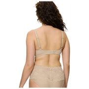 Reggiseno in pizzo con ferretto Triumph Amourette - Pelle Beige
