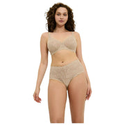 Reggiseno in pizzo con ferretto Triumph Amourette - Pelle Beige