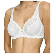 Reggiseno in pizzo con ferretto Triumph Amourette - Bianco