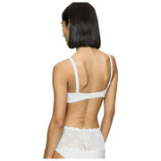Reggiseno in pizzo con ferretto Triumph Amourette - Bianco
