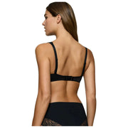 Reggiseno in pizzo imbottito con ferretto Triumph Amourette - Nero