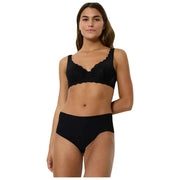Reggiseno in pizzo imbottito con ferretto Triumph Amourette - Nero