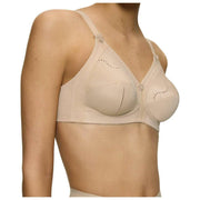 Reggiseno senza ferretto in cotone Triumph Doreen - Pelle Beige