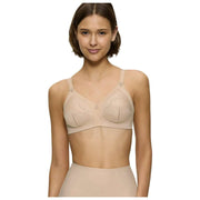 Reggiseno senza ferretto in cotone Triumph Doreen - Pelle Beige