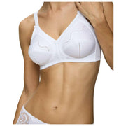 Reggiseno senza ferretto in cotone Triumph Doreen - bianco