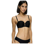 Reggiseno Triumph Pure con micro spalline staccabili - Nero