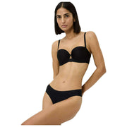 Reggiseno Triumph Pure con micro spalline staccabili - Nero
