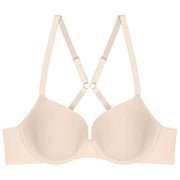Reggiseno imbottito con micro ferretto Triumph Pure - Cameo Beige