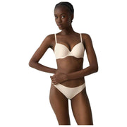 Reggiseno imbottito con micro ferretto Triumph Pure - Cameo Beige