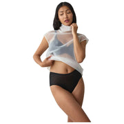Maxi slip trasparenti Triumph Signature - Neri