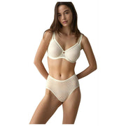 Maxi slip trasparenti Triumph Signature - Bianco ecru