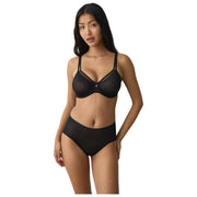 Reggiseno minimizzante trasparente Triumph Signature - Nero