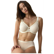Reggiseno minimizzante trasparente Triumph Signature - Bianco ecru