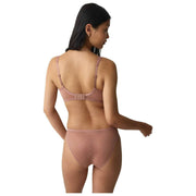 Reggiseno minimizzante trasparente Triumph Signature - Beige mandorla tostato