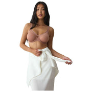 Reggiseno minimizzante trasparente Triumph Signature - Beige mandorla tostato