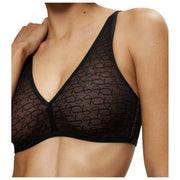 Reggiseno trasparente senza ferretto Triumph Signature - Nero