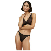 Reggiseno trasparente senza ferretto Triumph Signature - Nero