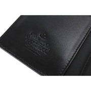 Vivienne Westwood Croc Slim Flap Card Holder - Black